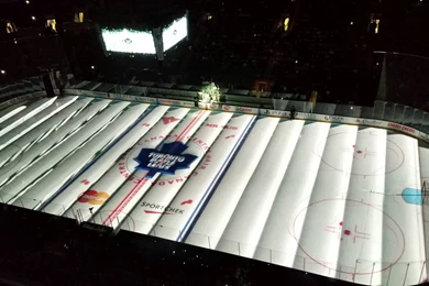 On Ice Projection: Leafs Vs. Hurricanes   YouTube
