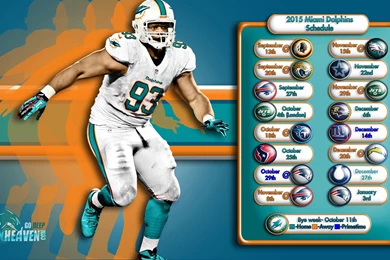 2015 Miami Dolphins Schedule Wallpapers