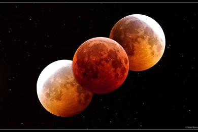 3x Lunar Eclipse Wallpapers LimitlessNexus.com