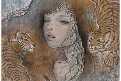 Audrey Kawasaki Sisters   500 Collection HD Wallpapers