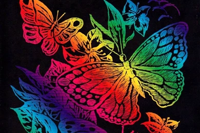 Rainbow Butterfly HD Wallpapers Desktop Free Backgrounds ...