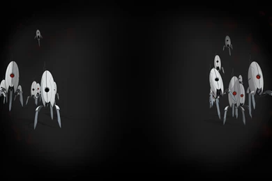 Image   Portal 2 Backgrounds Turrets.jpg   Steam Trading Cards Wiki ...