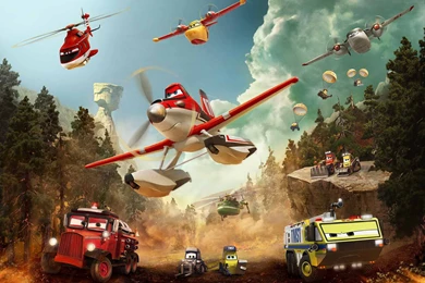 PLANES Fire Rescue Animation Aircraft Airplane Comedy Family 1pfr ...
