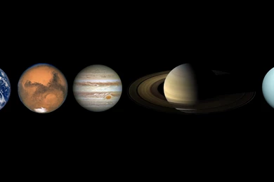 All Planets(and Pluto) Desktop Wallpapers   Album On Imgur