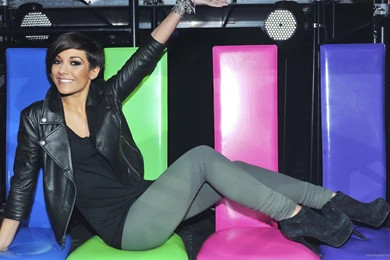 Frankie Sandford Brey Tights Wallpapers For iPhone 3G/3GS