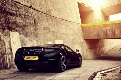 Cars Concept Cars McLaren McLaren P1 Concept Motion Blur Orange ...