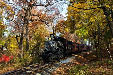 The Train Journey Beautiful Scenery HD Wallpapers 10 － Landscape ...