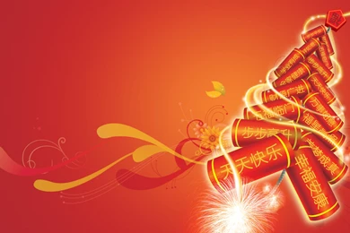 In Addition To The Old Year Firecrackers Sound Wallpapers   Chinese ...