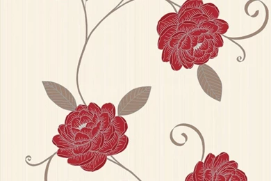 15+ Red Floral Wallpapers