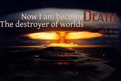 Bhagavad Gita Robert Oppenheimer Atomic Bomb Nuclear