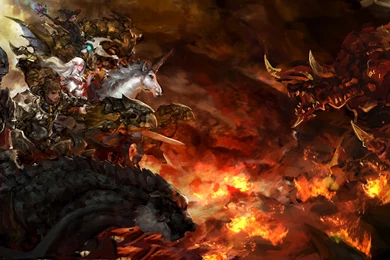 Final Fantasy XIV: A Realm Reborn Fanart: Ifrit And Odin   2P.com ...
