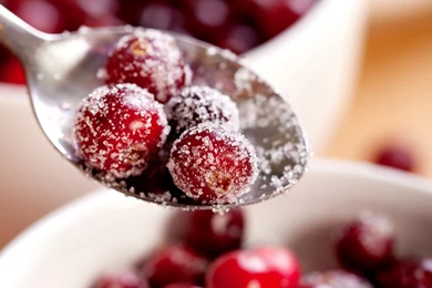 Berries Red Cranberries Sugar Spoon.jpg