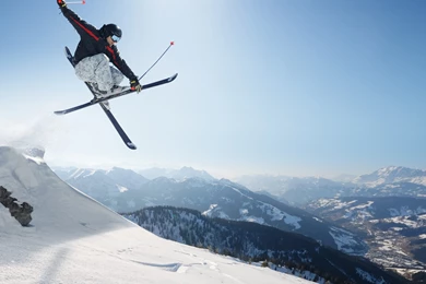 Freestyle Skiing Adventure Sports 4K Wallpapers HD Download