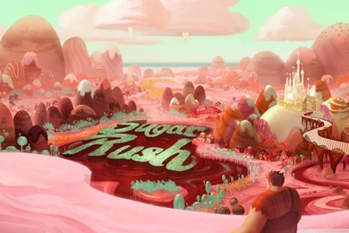 Wreck It Ralph Sugar Rush Game HD Desktop Wallpapers : Widescreen ...