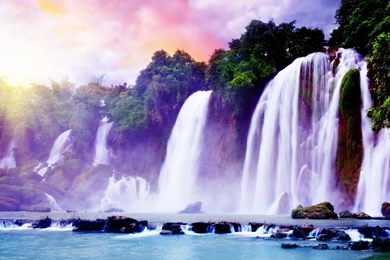 Water Fall Wallpapers Hd For Desktop Free Download 8