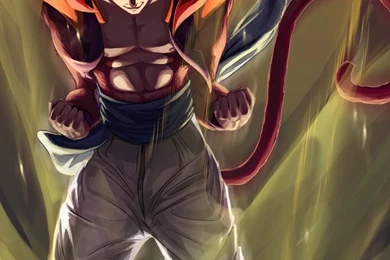 DBZ Gogeta SS4 By Lilak rain.deviantart.com On @deviantART