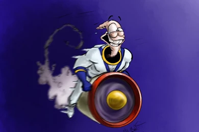 Earthworm Jim By HettyBobcat On DeviantArt
