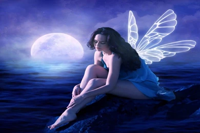 Moon Fairy Wallpapers Hd 3 Widescreen Wallpapers   Hivewallpaper.com