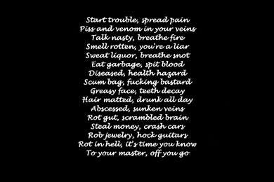 Megadeth Quotes. QuotesGram