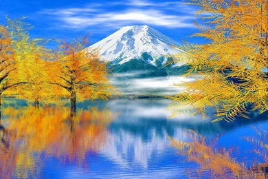 Mt. Fuji Fantasy Wallpapers (15251)   Wallpaperesque