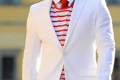 Allu Arjun In White Suite Photos