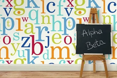 Alphabet Wallpapers « Spearmint Baby