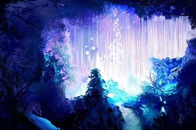 Fantasy Meteor Shower Wallpaper, Size: 2560x1600