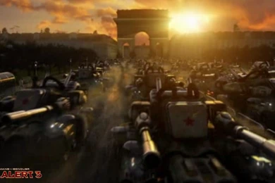 Command & Conquer: Red Alert 3 Tanks Paris Wallpapers