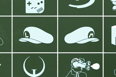 Videogame Alphabet iPhone 5 Wallpapers