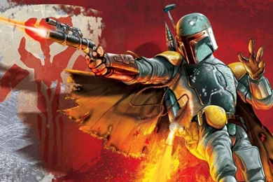 Boba Fett Comic Art   Wallpaper.