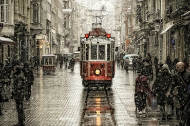 Winter Cityscape Wallpapers » WallDevil   Best Free HD Desktop And ...