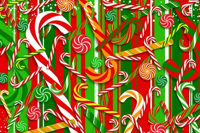 Christmas Candy Cane Background Images