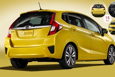 2015 Honda Fit   Rear