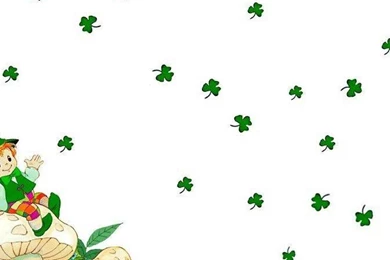 FLOATING SHAMROCK S WALLPAPER   (