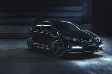 Honda Civic EX 2015 Black   Image