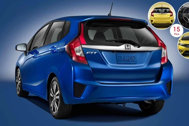 2015 Honda Fit   Rear