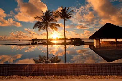 Tropical Ocean Scenery ~ Mystery Wallpapers