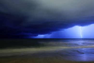 Download The Ocean Lightning Wallpaper, Ocean Lightning iPhone ...