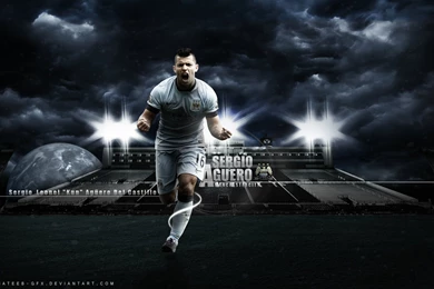 Sergio Aguero Manchester City Wallpapers   DreamLoveWallpapers