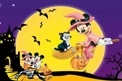 Wallpapers Disney Cartoon,Mickey,Mickey Mouse ,Holiday Halloween HD ...