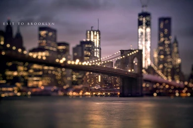 Brooklyn, Bridge, Night, 1920x1080 HD Wallpapers And FREE Stock Photo