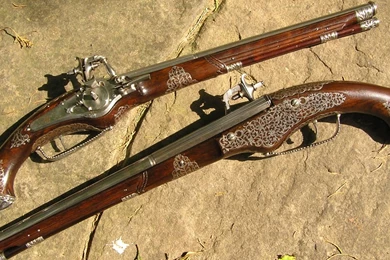 Download Pistols Guns Wallpapers 1366x769