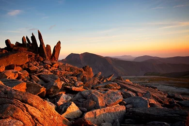 Glyder Fawr Sunset HD Wallpapers. 4K Wallpapers