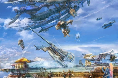 Final Fantasy XII Wallpapers   Ashe, Vaan, Balthier, Fran, Basch