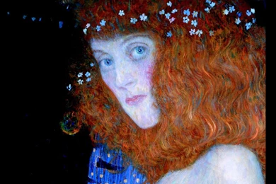 Best Artist   Gustav Klimt   Hope I (detail) 1280x1024 Wallpapers