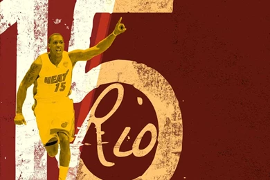 Mario Chalmers — Rio Jersey — Miami HEAT — Miami Heat Name Collection