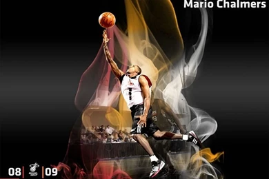 Miami Heat : Mario Chalmers Photo14   Wallcoo.net