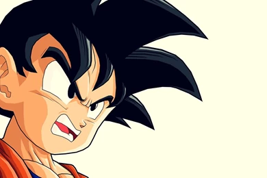 Minimalistic Son Goten Dragon Ball Z Wallpapers