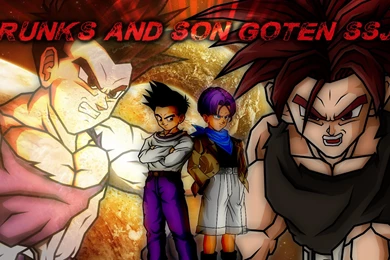 Wallpapers Nr 28 Dragonball Trunks Son Goten SSJG By WallpaperZero ...