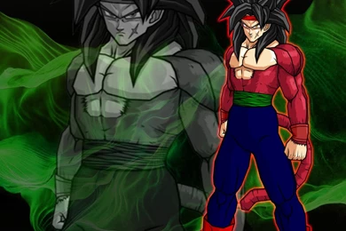 Bardock Super Saiyan 4 SSJ 4
